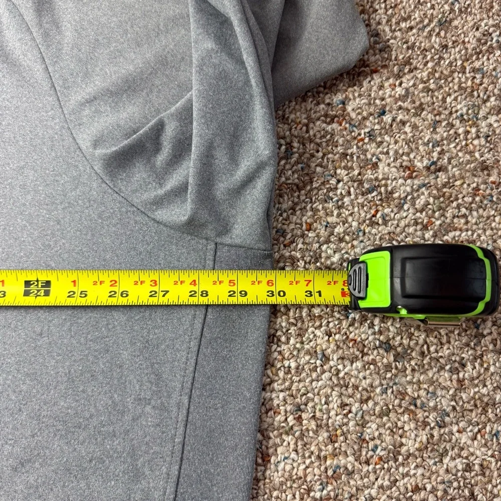 Adidas Wofford College Terriers Men’s Gray Logo 1/4 Zip Pullover Jacket 2XL - Picture 7 of 8